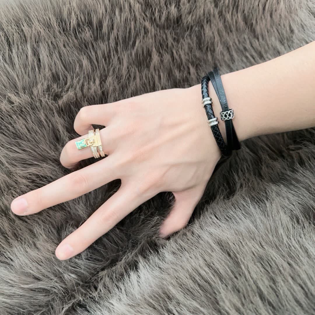 Louis Vuitton Leather Bracelet